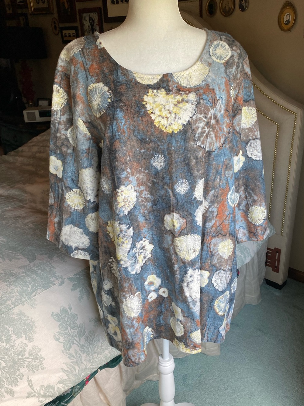 Bryn Walker A-Line Floral/Abstract Top